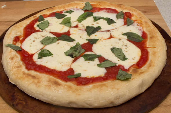 The Three Bite Rule - Margherita Pizza