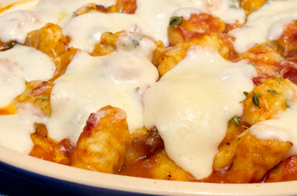 The Three Bite Rule - Baked Gnocchi