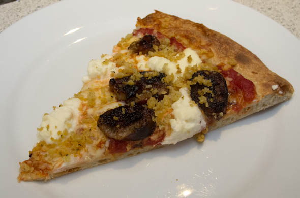The Three Bite Rule - Sausage & Ricotta Pizza