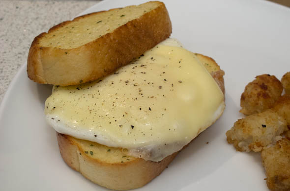 The Three Bite Rule - Texas Toast Breakfast Sandwich 
