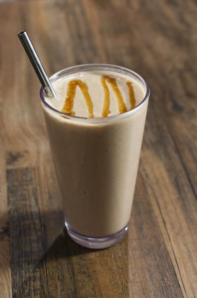 The Three Bite Rule - Caramel Coconut Smoothie