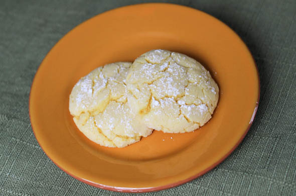The Three Bite Rule - Lemon Crinkle Cookies