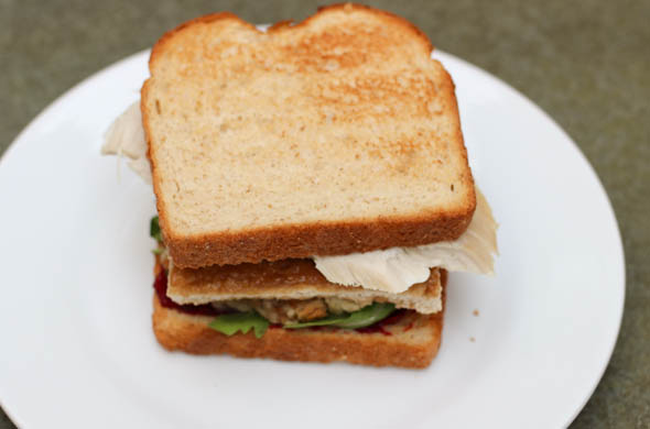 The Three Bite Rule - Friends Thanksgiving Sandwich