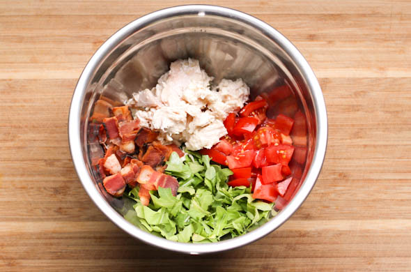 The Three Bite Rule - BLT Chicken Salad