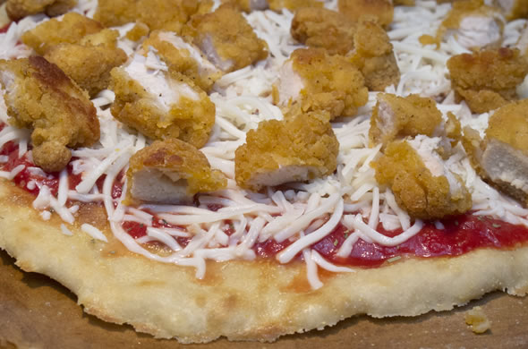 The Three Bite Rule - Chicken Parm Pizza