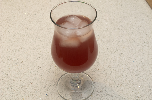 The Three Bite Rule - Cranberry Soda Cocktail