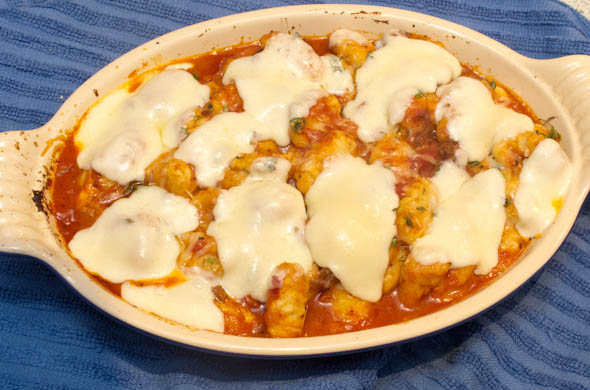 The Three Bite Rule - Baked Gnocchi