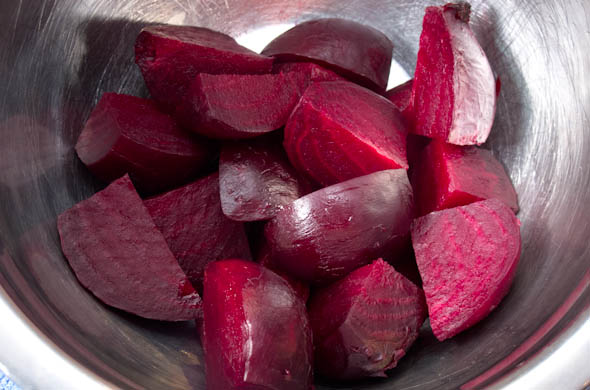 Roasted Beets & Potatoes - The Three Bite Rule