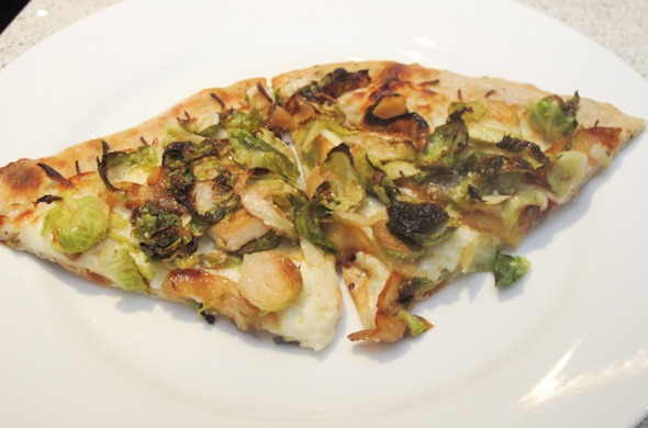 The Three Bite Rule - Brussels Sprouts Pizza