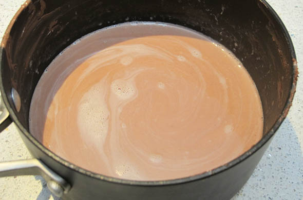 The Three Bite Rule - Nutella Hot Chocolate