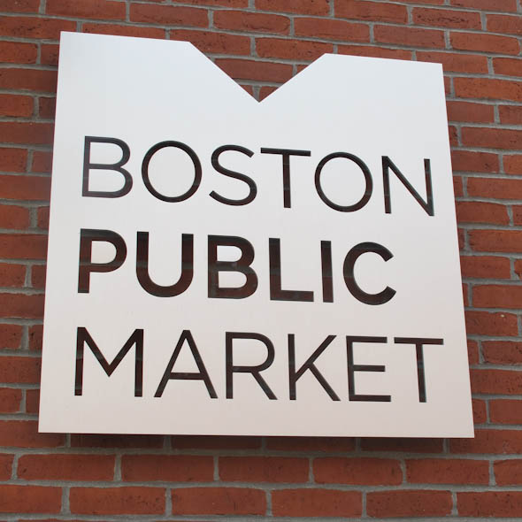 Boston Public Market Sign