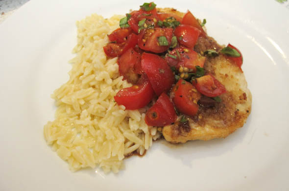 Tomato Basil Chicken Cutlets - The Three Bite Rule