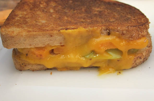 The Three Bite Rule - Fall Grilled Cheese