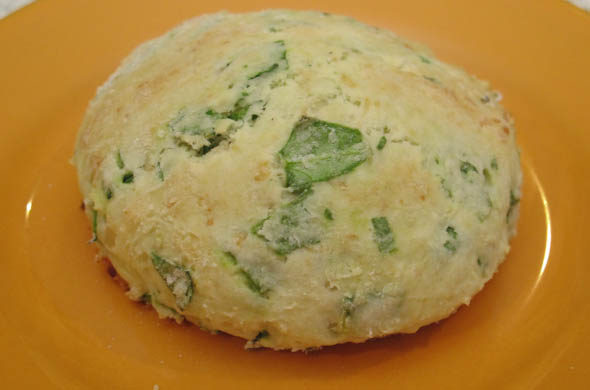 The Three Bite Rule - Spinach Parmesan Biscuits