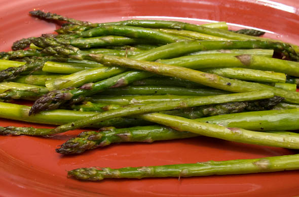 The Three Bite Rule - Caesar Asparagus