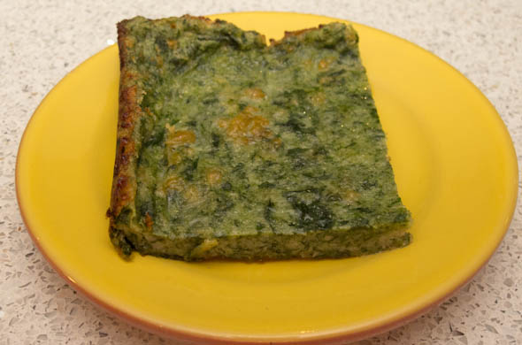 The Three Bite Rule - Spinach Squares