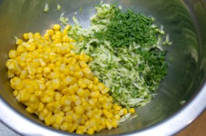 The Three Bite Rule - Corn & Zucchini Fritters