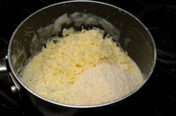 The Three Bite Rule - Garlic Parmesan Mac & Cheese