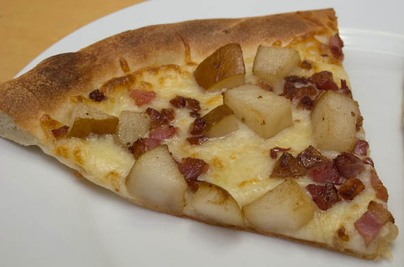 The Three Bite Rule - Pear & Pancetta Pizza