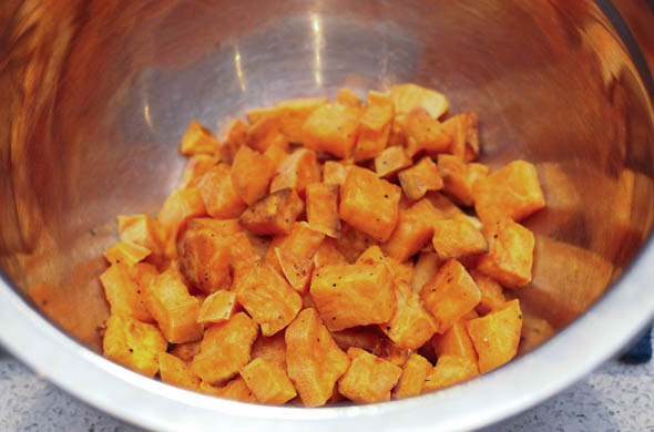 The Three Bite Rule - Sweet Potato Quiche