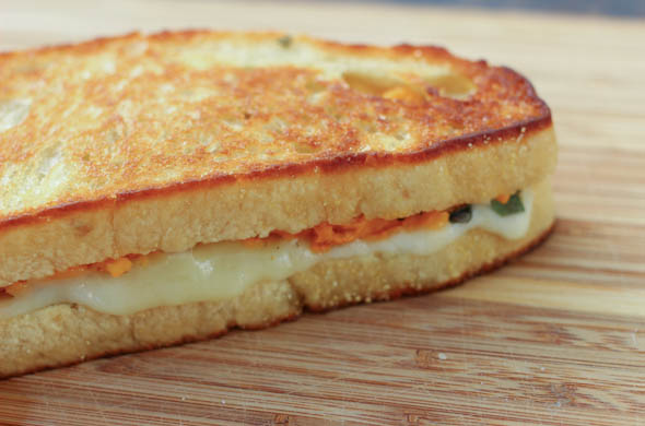 The Three Bite Rule - Sweet Potato Grilled Cheese