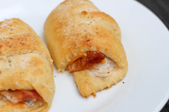 The Three Bite Rule - Chicken Bacon Ranch Turnovers