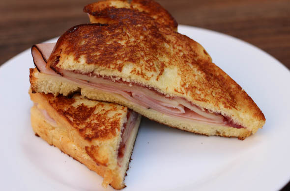 The Three Bite Rule - Monte Cristo Grilled Cheese