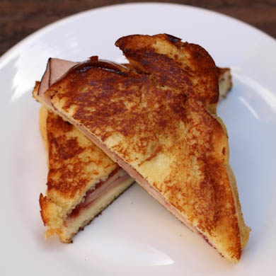 The Three Bite Rule - Monte Cristo Grilled Cheese