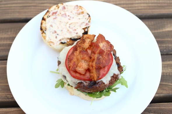 The Three Bite Rule - Bacon Aoli Burger