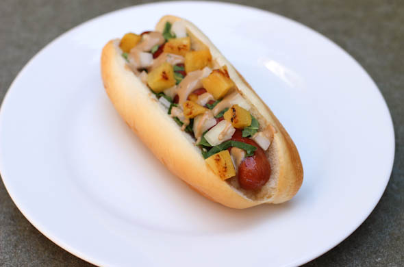 The Three Bite Rule - Hawaiian Hot Dog