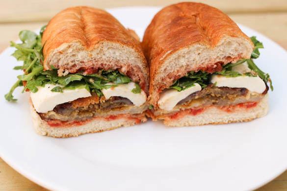 The Three Bite Rule - Eggplant Parm Subs