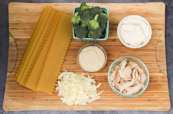 The Three Bite Rule - Chicken and Broccoli Lasagna Rolls