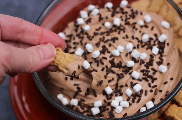 Hot Chocolate Dip - The Three Bite Rule