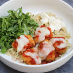 Chicken Parm Rice Bowl - The Three Bite Rule